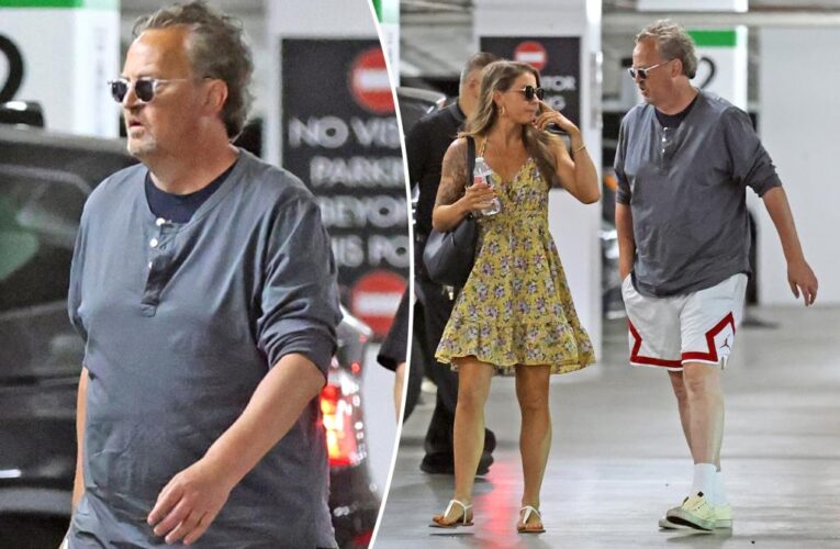 Matthew Perry spotted looking healthy after revelation that he nearly died