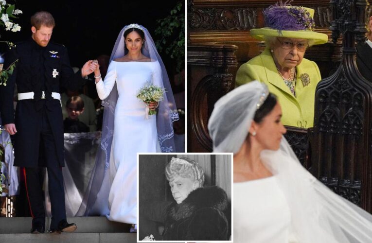 Queen Elizabeth denied Meghan Markle’s wedding tiara request: report