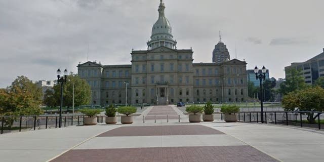 Michigan State Capitol Building in Lansing, Michigan