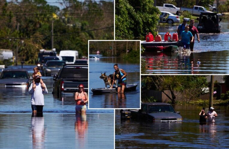 Floridians beg for help rescuing hurricane-trapped families