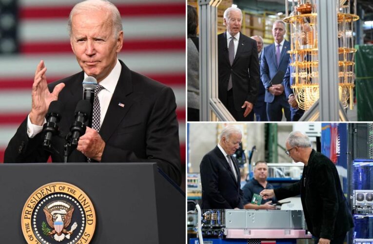 Biden claims GOP ‘bought’ Chinese talking points on manufacturing