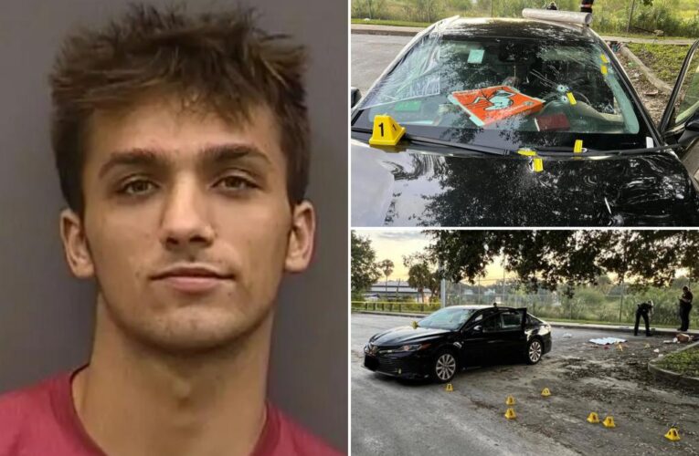 Florida man shot at homeless family of 5 in car, struck pregnant mom: police
