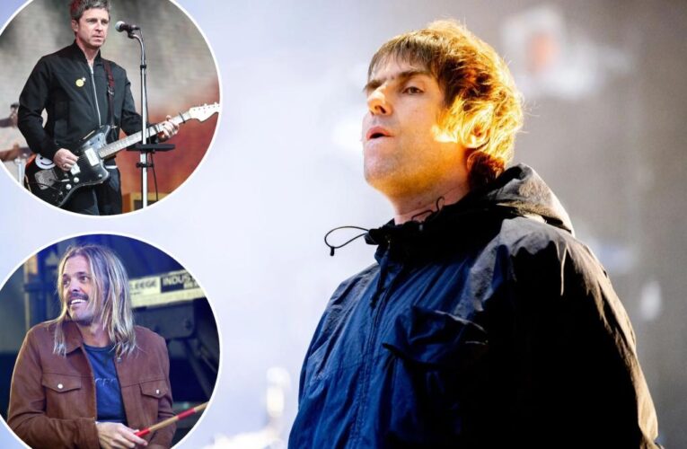 Liam Gallagher claims brother Noel ‘blocked’ Oasis song at Taylor Hawkins tribute gig