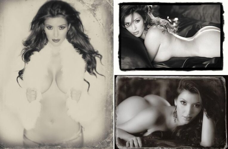 Kim Kardashian took it all off during ‘no-nudes’ Playboy shoot