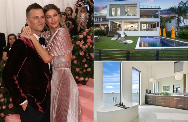 Tom Brady’s Tampa home lists for $12.5M