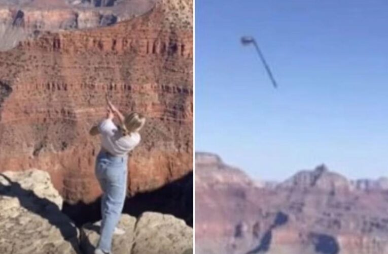 TikTok influencer charged after hitting golf ball into Grand Canyon