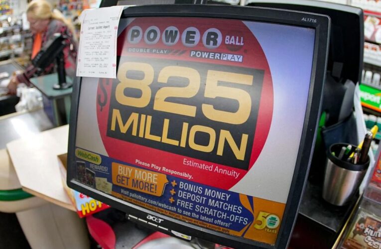 Powerball $825M drawing tonight is second-largest in jackpot history