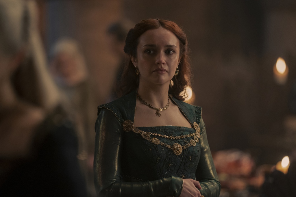 Olivia Cooke as Alicent Hightower in "House of the Dragon." 