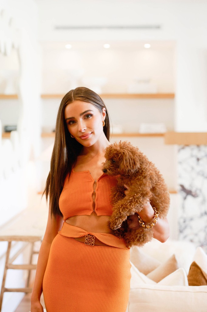 A picture of Olivia Culpo in her luxurious LA home.
