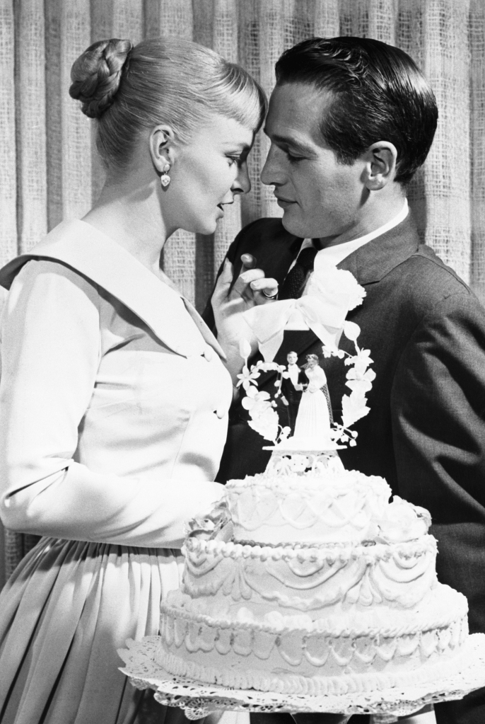 The couple married in 1958, after Newman's divorce was finalized. 