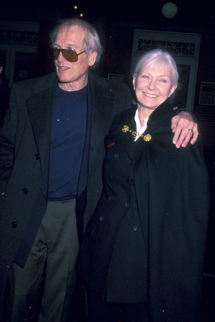 The couple where married 50 years when Newman died in 2008.