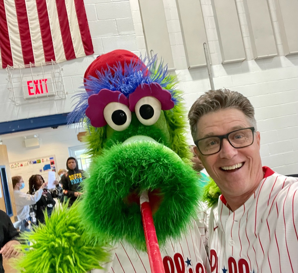 After playing the Phillie Phanatic, Dave Raymond went on to help design other mascots — including the Philadelphia Flyers' Gritty.