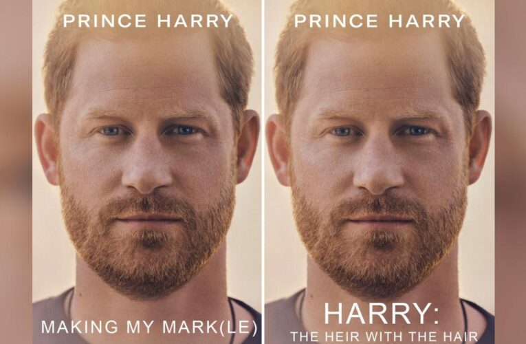The titles Prince Harry should’ve given his memoir ‘Spare’