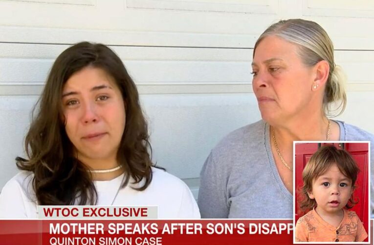 Leilani Simon speaks out about missing son Quinton Simon