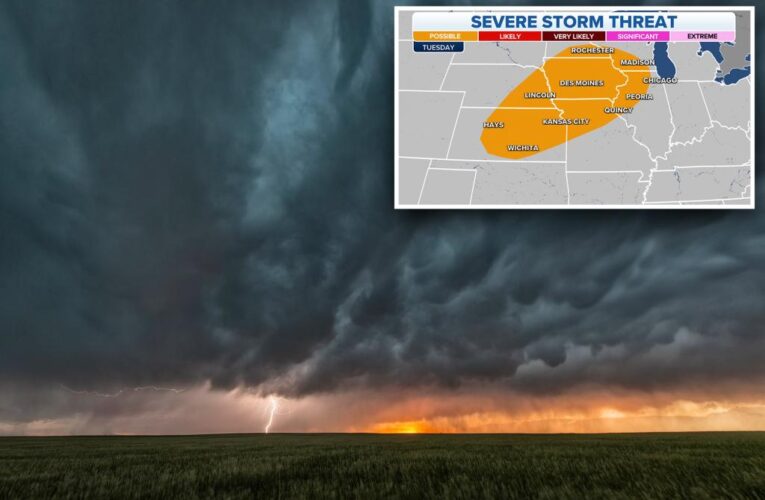 Cold front expected to bring widespread rain from the Plains to Northeast