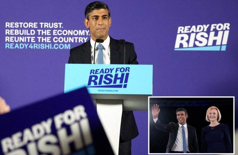 Rishi Sunak to be named UK’s first non-white prime minister
