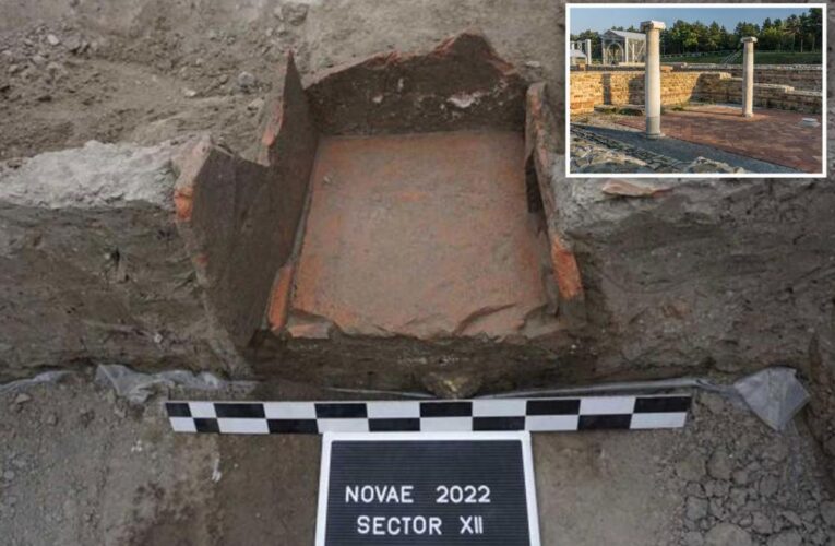 Ancient Roman ‘refrigerator’ discovered in military barrack with preserved bones