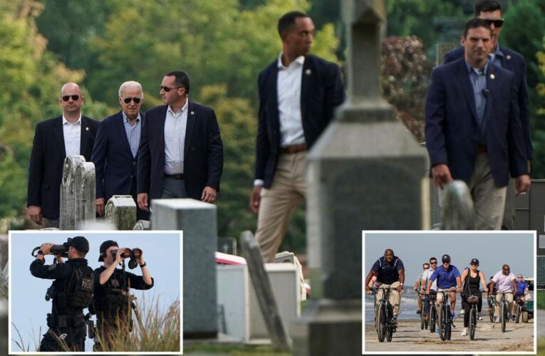 Biden Delaware visitors shrouded in mystery by Secret Service