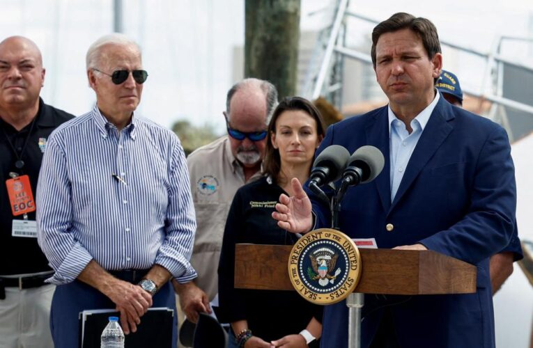 Ron DeSantis fans go wild as Florida gov speaks behind presidential seal