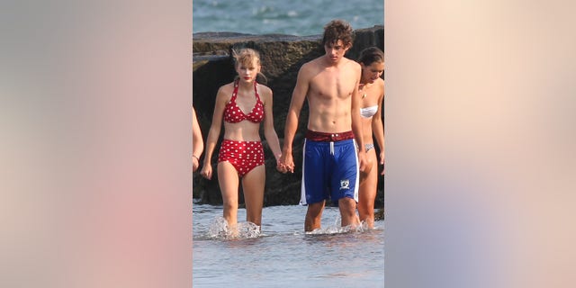 Taylor Swift and Conor Kennedy pictured in Cape Cod during their brief 2012 romance. 