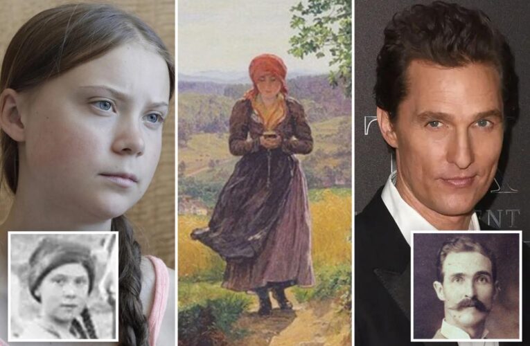 Is time travel real? These celebrity pics, paintings suggest so