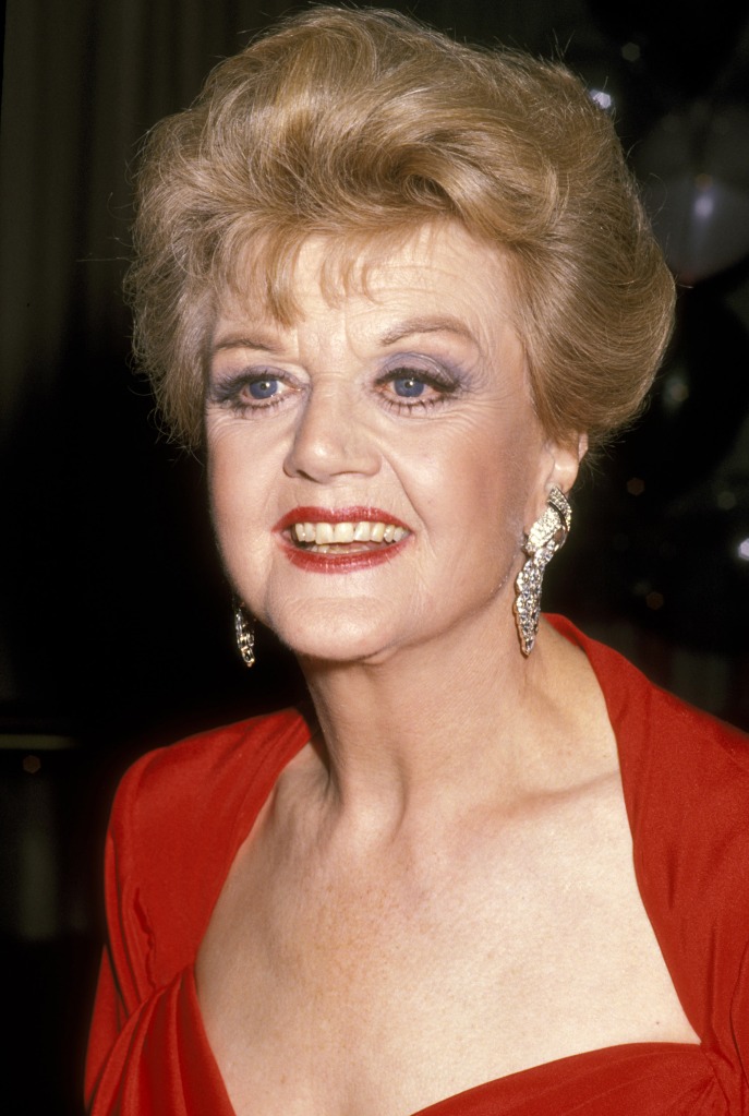 Angela Lansbury during 43rd Annual Tony Awards party in 1989.