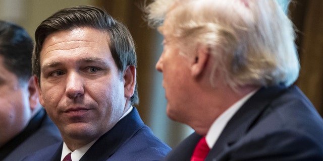 Eyes are on Florida Gov. Ron DeSantis and former President Trump when thinking about the 2024 presidential election. 