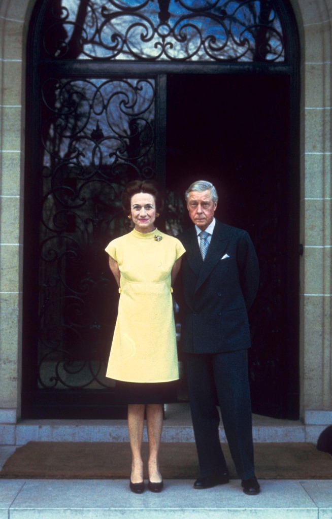 Wallis Simpson and Edward seen here in 1966, thirty years after he abdicated.