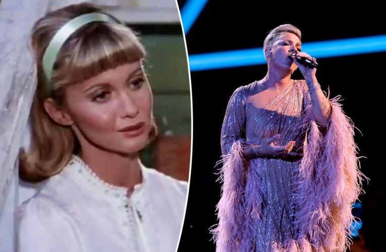 Pink honors Olivia Newton-John with ‘devoted’ 2022 AMAs song