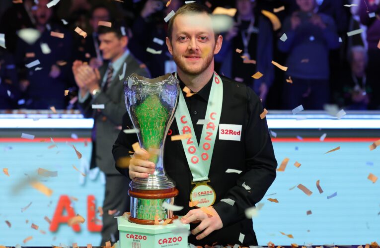 Top 10 moments of 2022/23 snooker season: No. 7 – Mark Allen sheds stones to pile on pounds with UK Championship glory