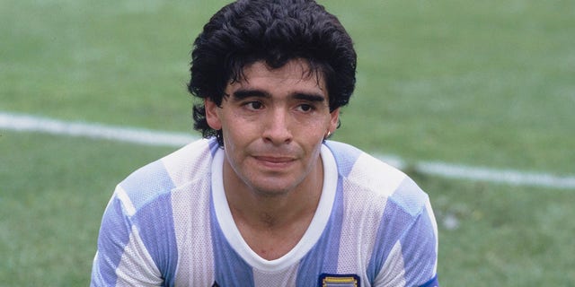 Argentina's Diego Maradona