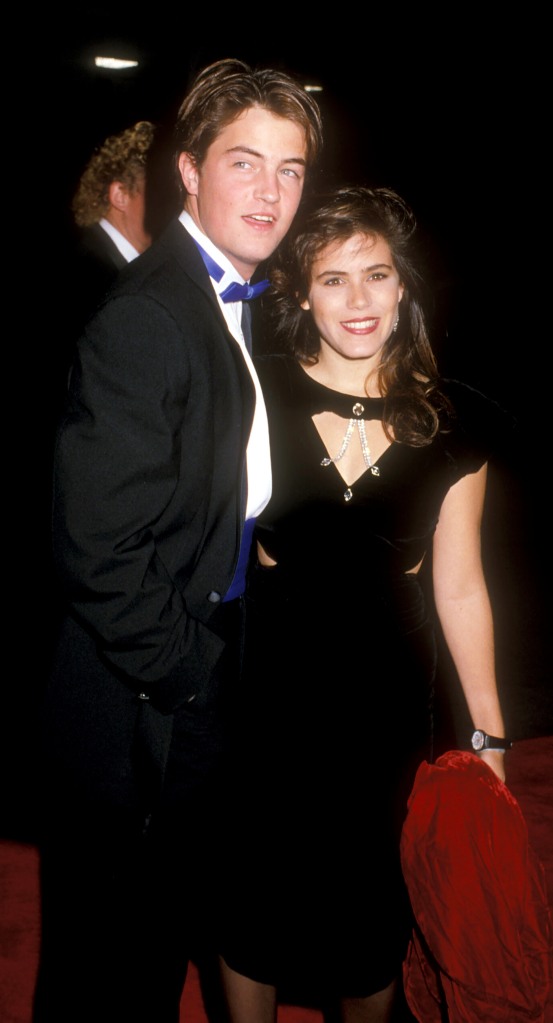 Perry is pictured with Fisher in 1987. He writes candidly about losing his virginity to the actress — who is the daughter of singing legend Eddie Fisher.