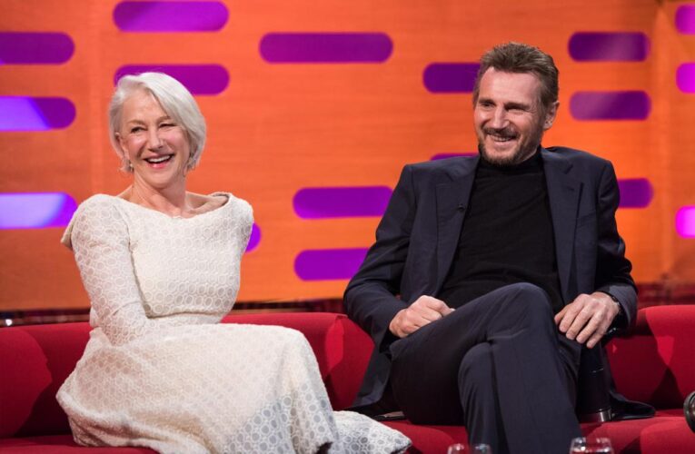 Helen Mirren reveals new details about dating ex Liam Neeson