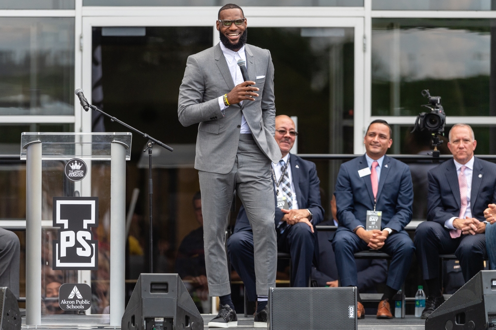 LeBron James wanted to found I Promise to give kids a more stable environment than he had.