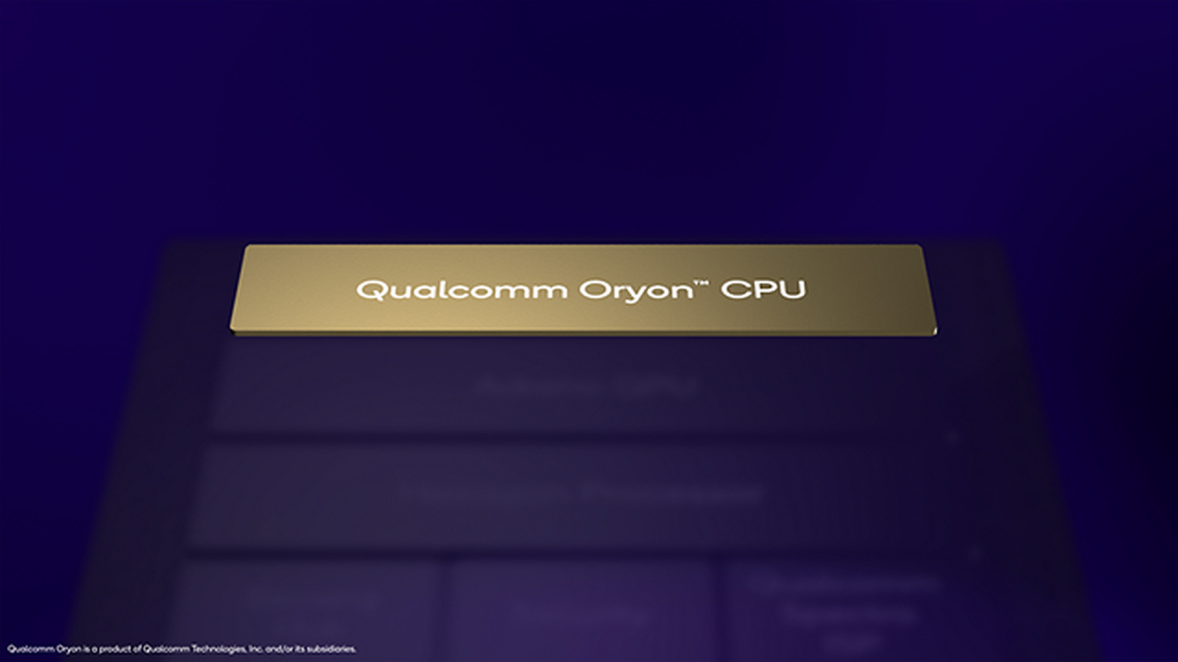 The Oryon CPU will be the CPU component of the broader Snapdragon system-on-chip design, which includes GPUs and other processors on the same die.