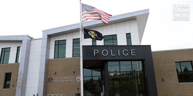 The Moscow, Idaho, Police Department headquarters.