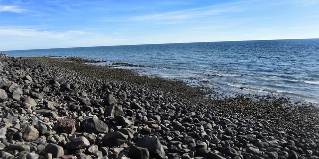 A partial view of the beach in Puerto Peñasco in Sonora state, Mexico.