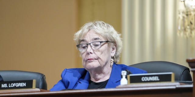 Rep. Zoe Lofgren, D-Calif., delivers remarks during a hearing of the House Select Committee to Investigate the January 6th Attack on the United States Capitol in the Cannon House Office Building on Thursday, Oct. 13, 2022 in Washington. 