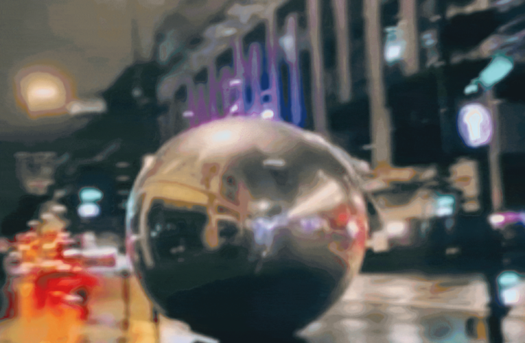 Giant Christmas ornaments wrecks havoc on London street