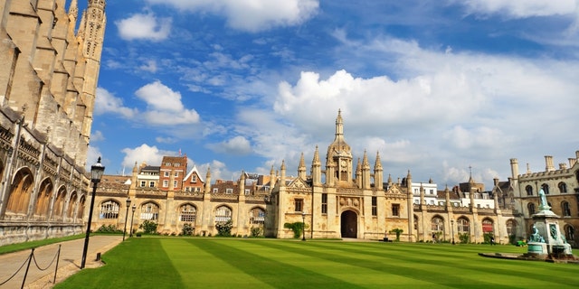 The dean of Trinity College, Cambridge, whose Great Court is pictured, recently defended a sermon likening the side wound of Jesus to a vagina as "legitimate" speculation.