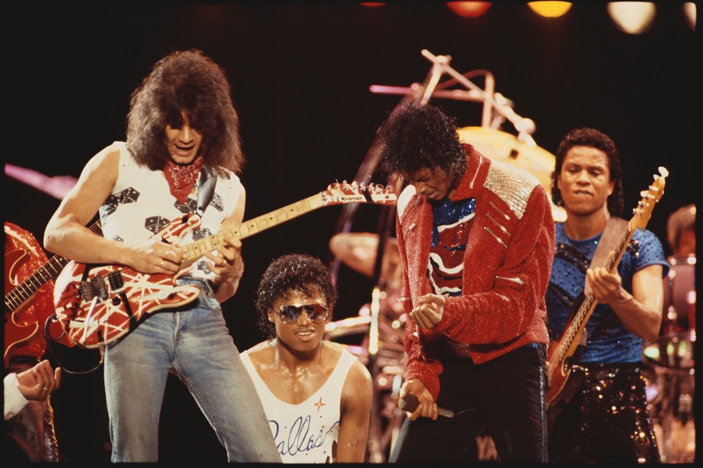 Eddie Van Halen and Michael Jackson.