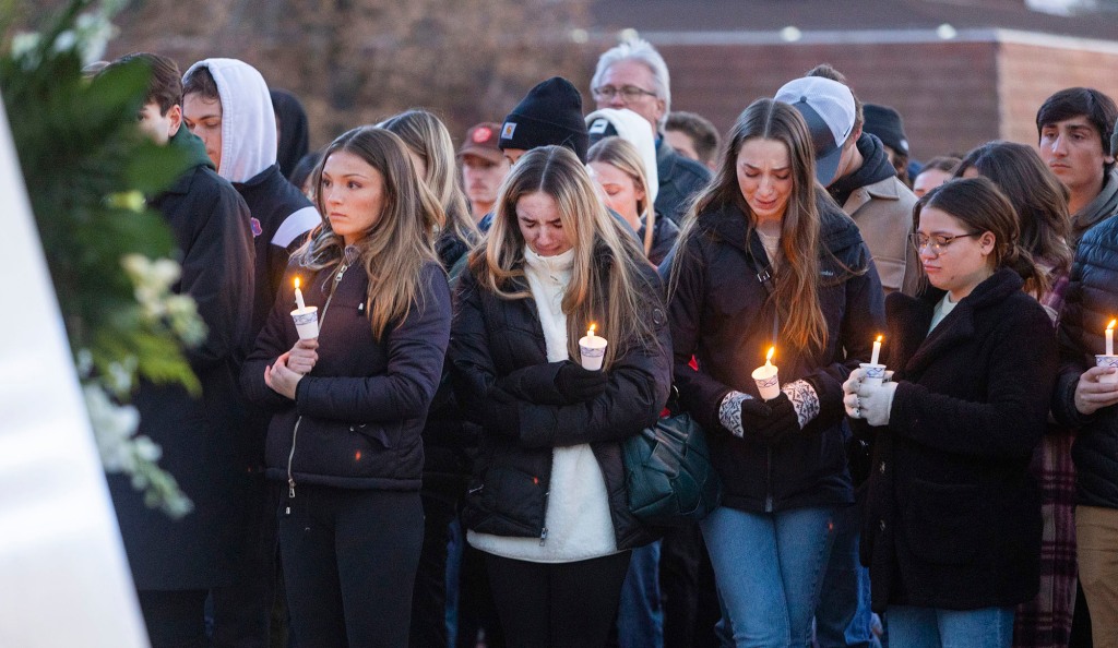 Hundreds gathered for a vigil at Boise State University on Thursday night.