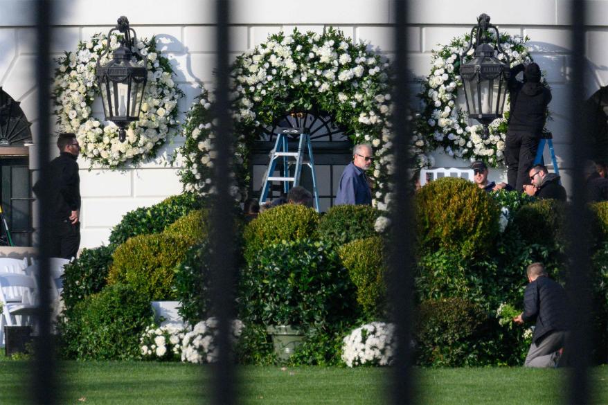 The White House said it broke precedent to respect the couples' wishes.