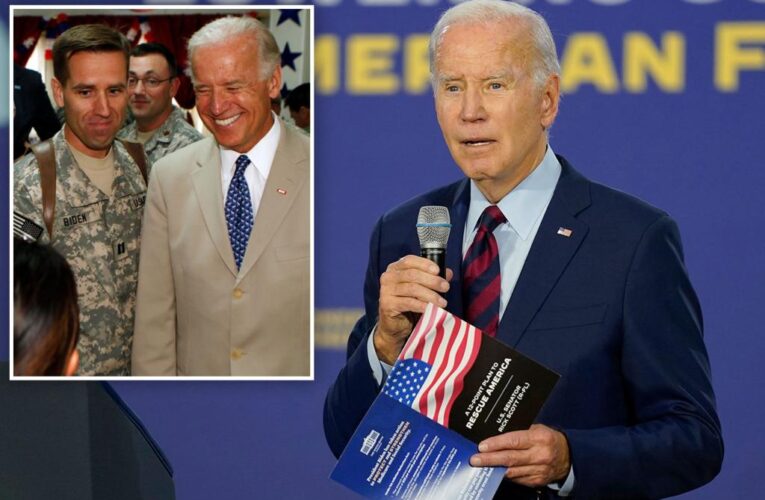 Biden again wrongly says son Beau died in Iraq in stumbling Florida speech