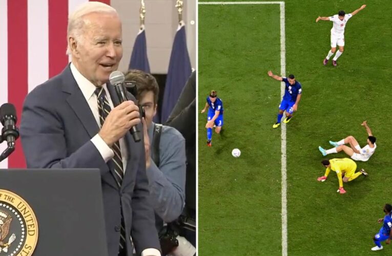 US World Cup win over Iran gets Biden cheer: ‘They did it’