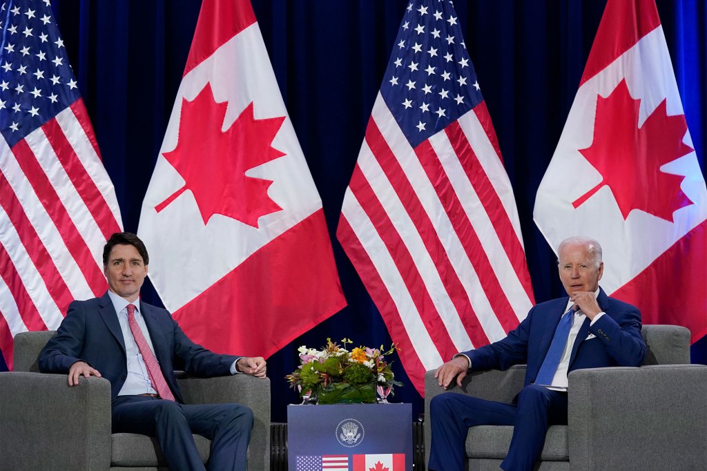 Canadian Prime Minister Justin Trudeau and President Biden spoke on the phone about the protests on Feb. 11. 