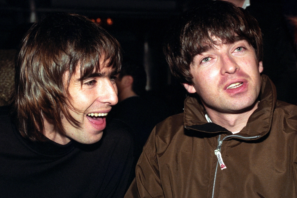 Oasis stars Liam and Noel Gallagher