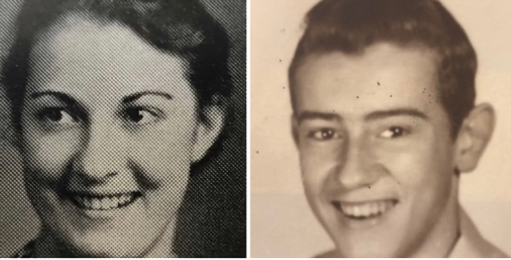 Four years ago, Violet Hecht (left) was finally revealed to be the birth mother of Dick Schlott (right) — and their resemblance is uncanny.