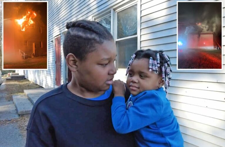 Boy, 11, rescues toddler sister from Maryland apartment fire