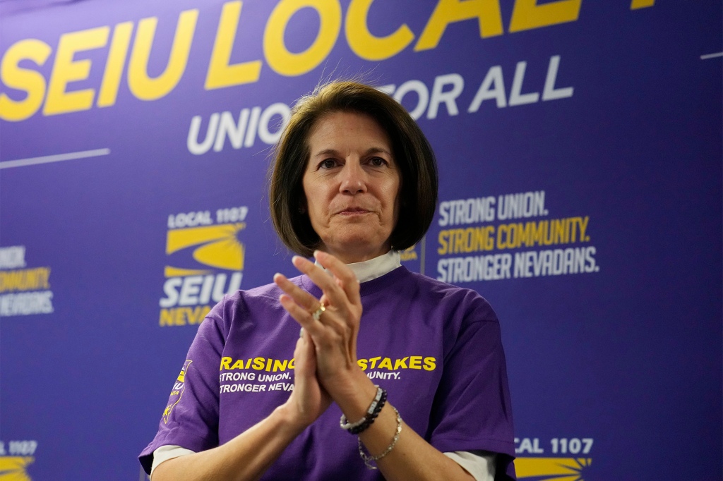 Sen. Catherine Cortez Masto.